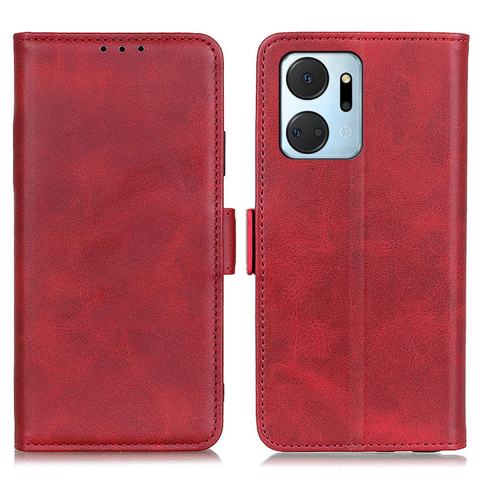 For Honor X7a 5G Cowhide Texture Phone Leather Cover Wallet Stand Phone Case For Honor X7a 5G Cowhide Texture Phone Leather Cover Wallet Stand Phone Case